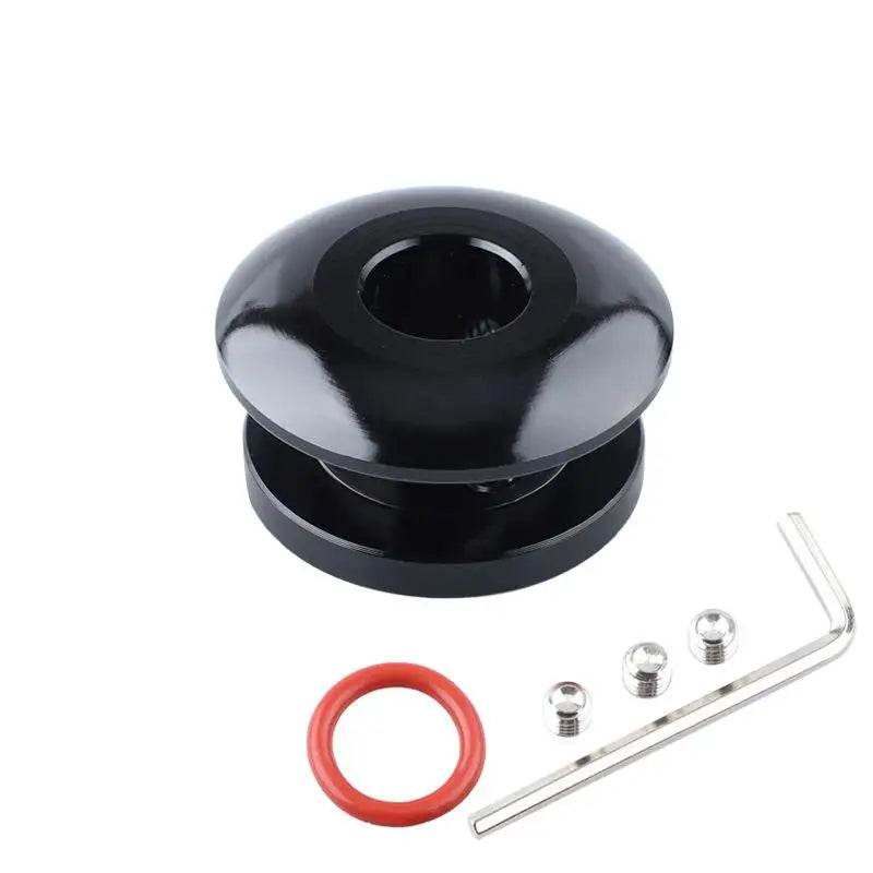 Universal Aluminum Alloy Shift Knob Stopper Shifting Head Limiter Qme Black