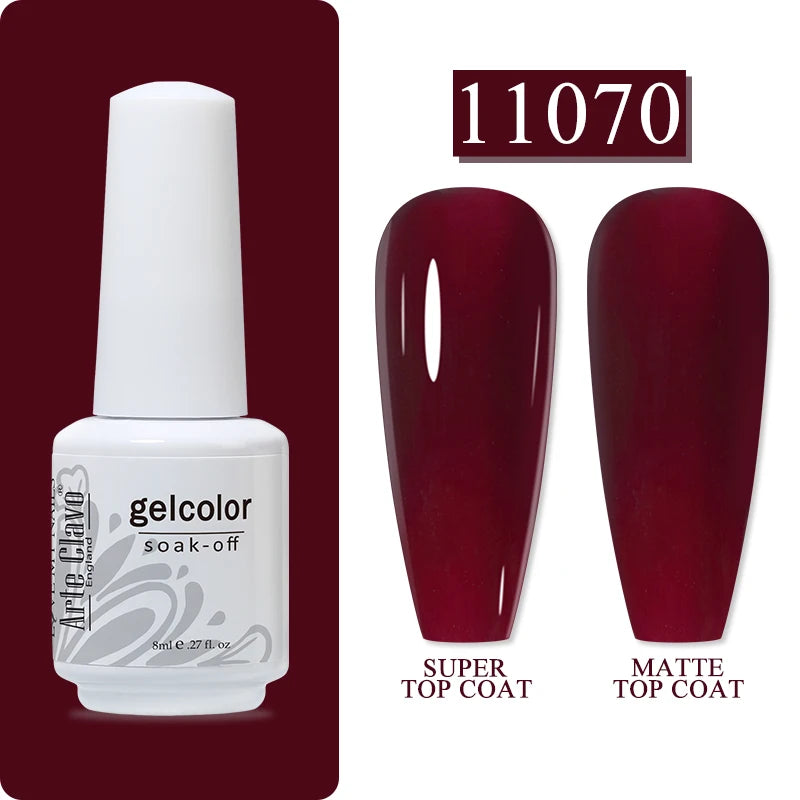 Arte Clavo Art Nails Varnish Base Coat Gel Nail Polish UV LED Lamp