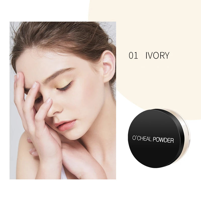 Lightweight Loose Powder Waterproof Sweat Resistant Long-lasting Qme 01 IVORY