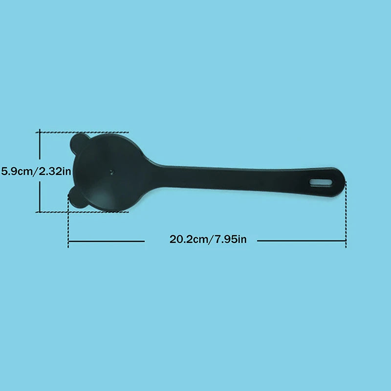 Eye Occluder Professional Black Bear Shape Handheld Optometry Tool Qme