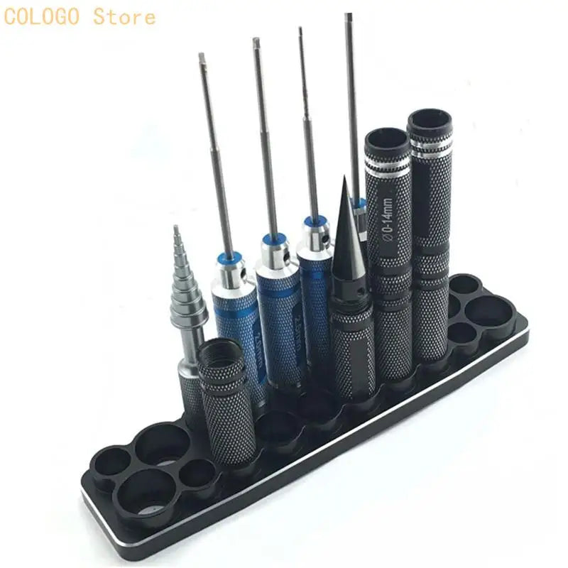 Screwdrivers Organizers Storage Rack Hex Cross Screw Driver RC Tools Qme