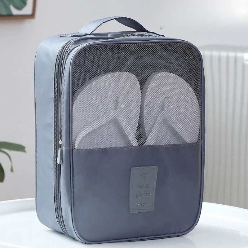 High Quality Portable Travel Shoe Bag Underwear Clothes Bags Shoe Organizer Storage Bag Multifunction Travel Accessories Qme