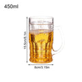 Beer Mug Cup Double Layer Funny Fake Dishwasher Safe Party Fun Prank Qme A