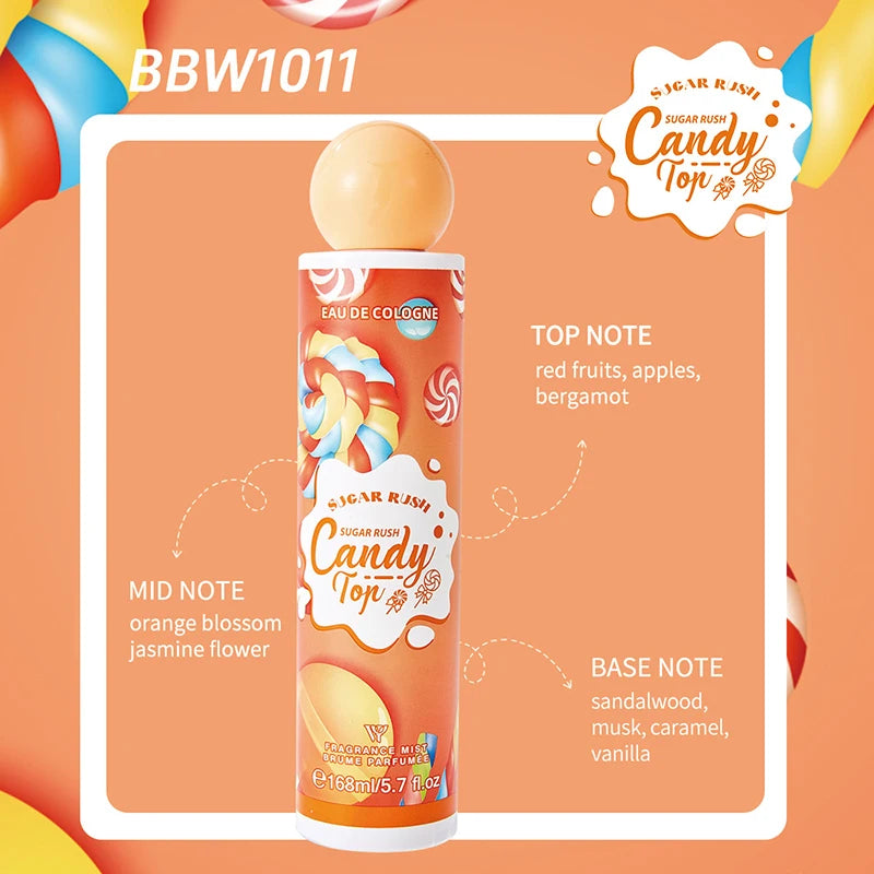 Chocolate Gourmet Perfume Spray Natural Unisex Creamy Cherry Scent Qme Candy Flavor 168ml