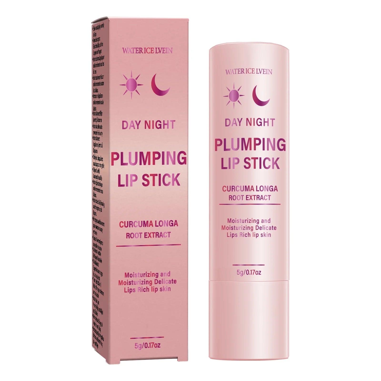 Day & Night Lip Cream with Curcuma & Aloe Vera, Moisturizing & Plumping Lip Care Qme Red 5g