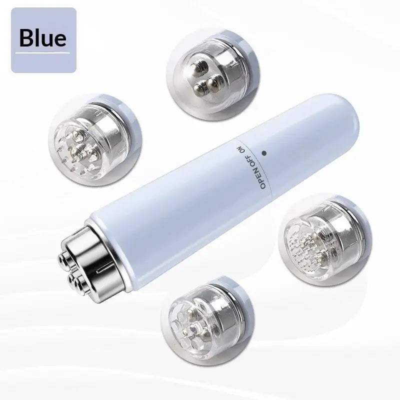 1 Electric Facial Massager Micro Vibration Eye Beauty Instrument Qme baby blue