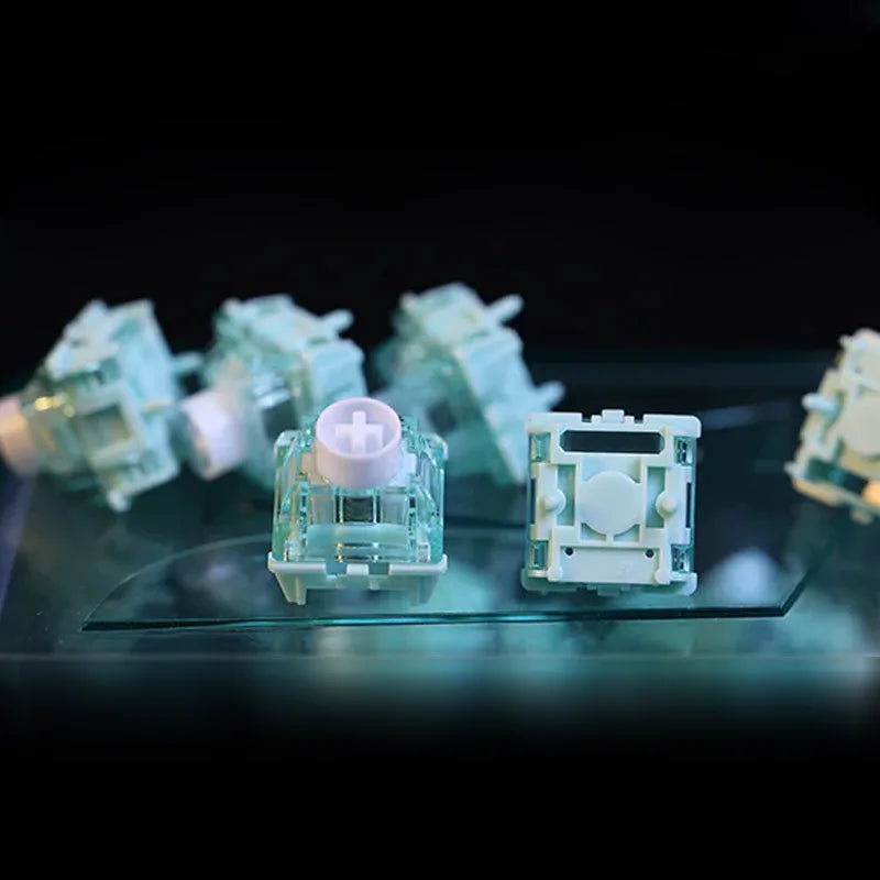 GATERON Magnetic Jade Ultra Switch Linear Freely Setting Rre-Travel HE Hall Sensor Effect for Magnetic Keyboard Gaming Office Qme
