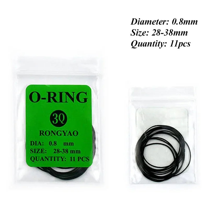 Watch Gasket Grease Repair Tool 0.5mm 0.6mm 0.7mm 0.8mm O-Ring Seal Professional Waterproof Sealer for Watch Gasket Watchmaker Qme 0.8mm O-Ring