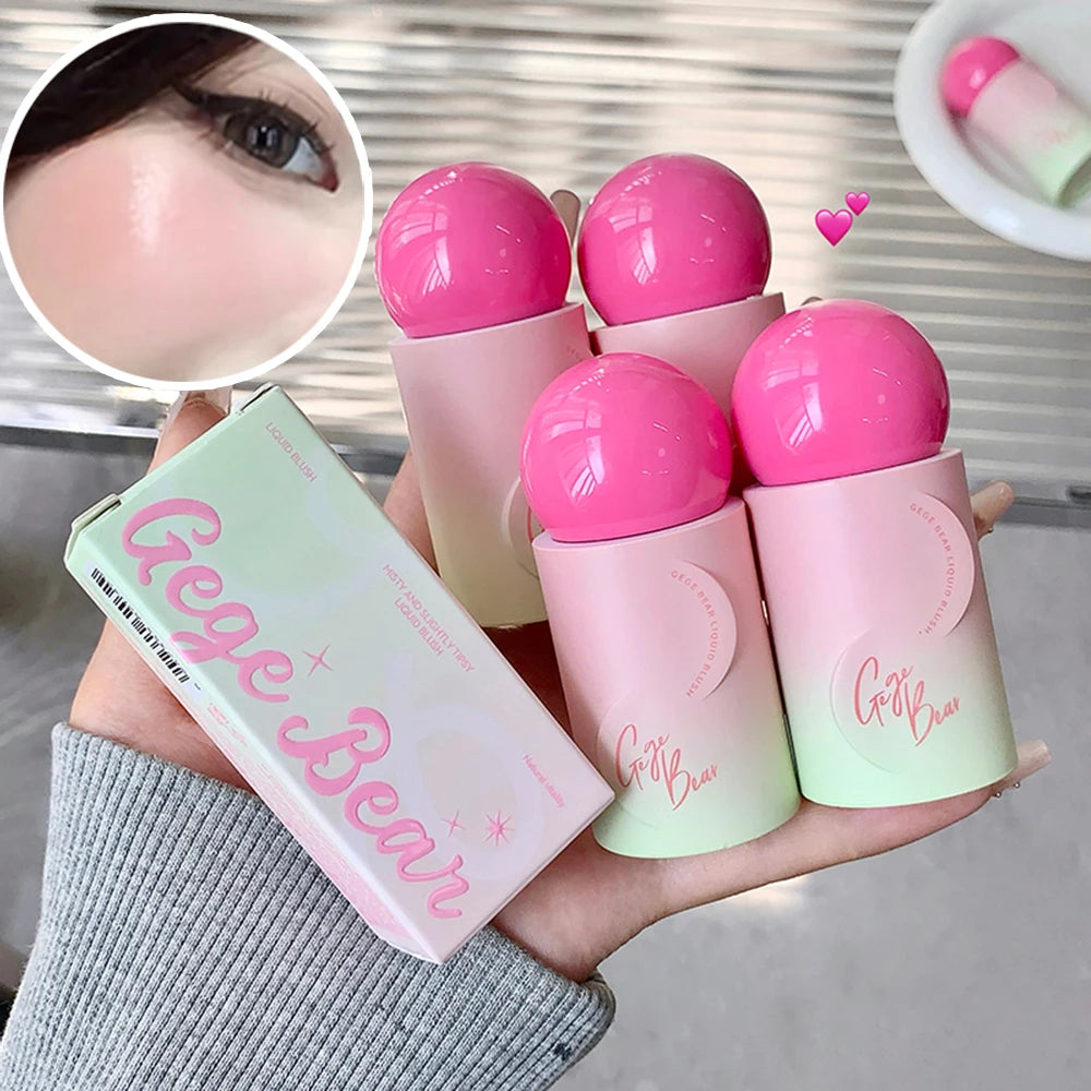Gege Bear Light Blush Liquid Moisturizing Mirror Vitality Whitening Qme