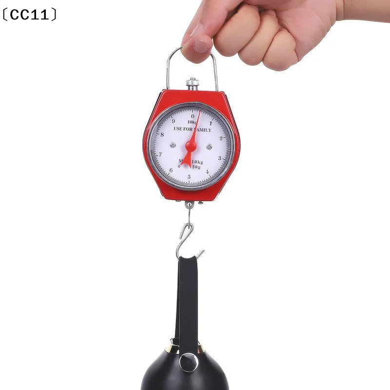 CC11High 5 Mechanical Vintage Portable Spring Balance Hook Scale Qme