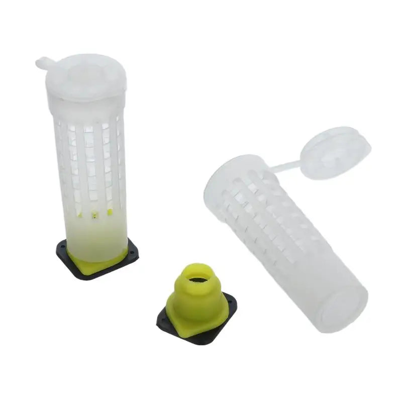 Queen Bee Protection Cage Plastic Rearing Beekeeping Tools Catcher Qme