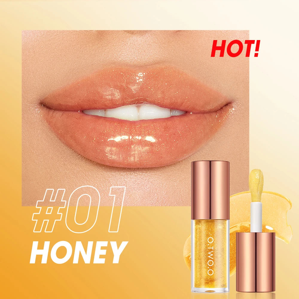O TWO Lipstick Lip Gloss Balm Changing Transferproof Long Lasting Qme 01 Honey China Mainland