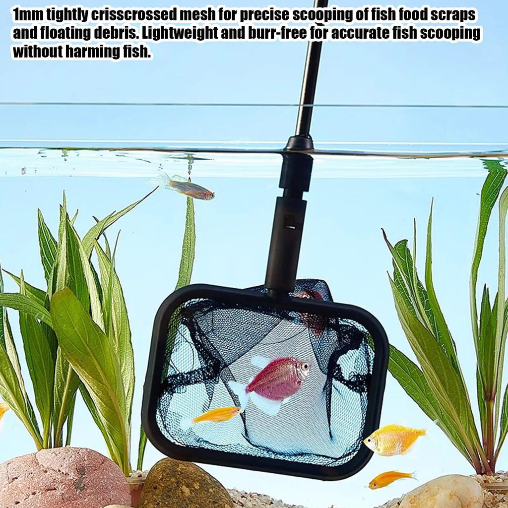 Fish Tank Cleaning 4-in-1 Gravel Scraper Brush Fish Tank Cleaning Tools For Betta Turtle Shrimp Pond Terrarium Freshwater Qme