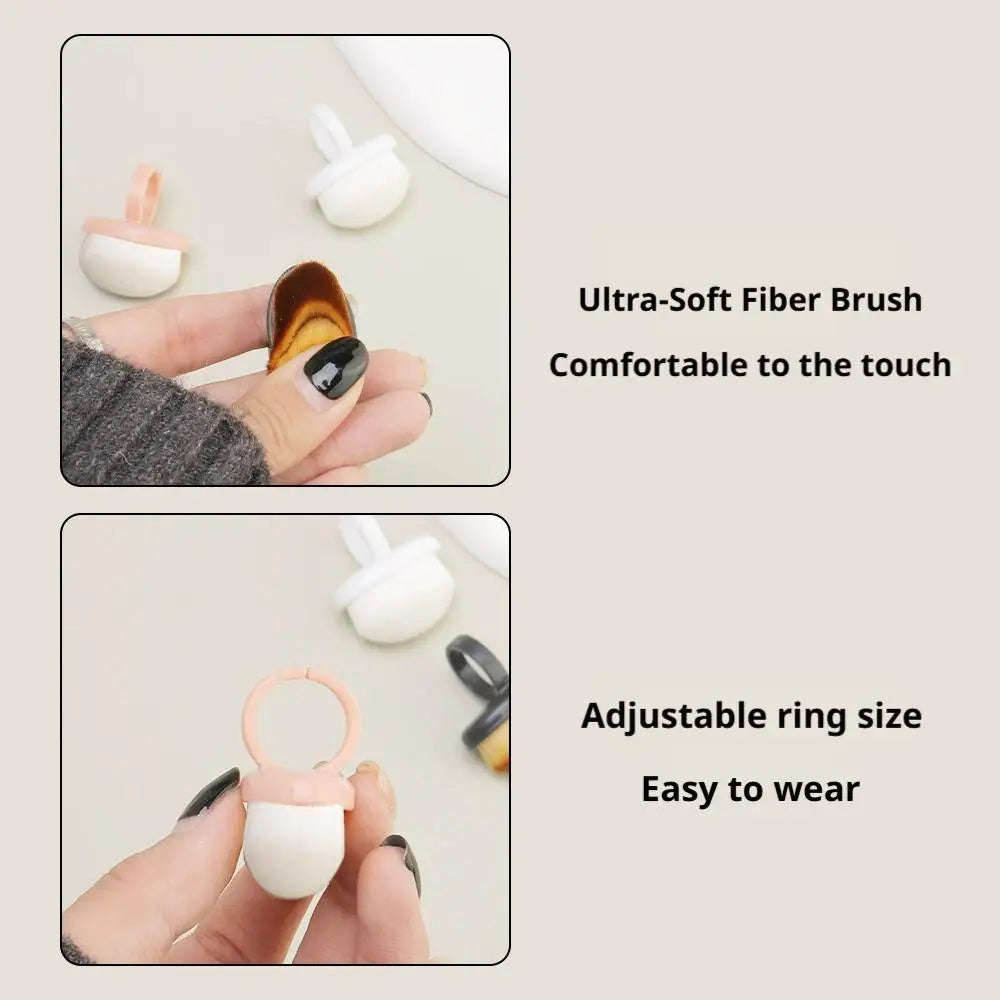 Soft Nail Art Dust Powder Remover Brush Cleaning Fingernails Beauty Qme
