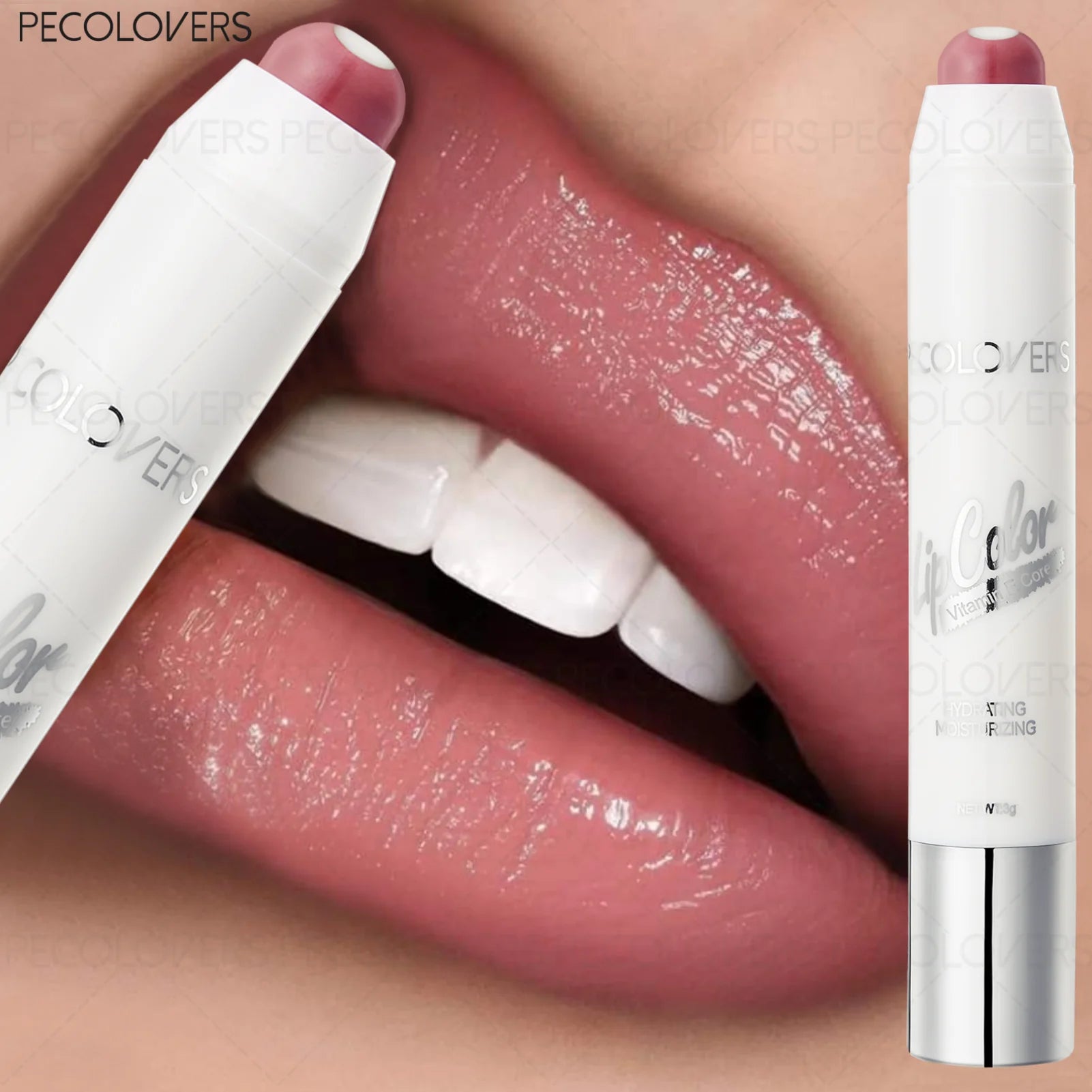 Mirror Finish Lip Gloss Pen Pink Velvet Wild Berry Peach Tea Qme