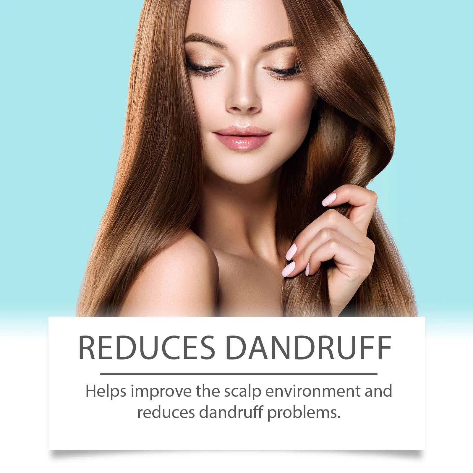 Anti Hair Loss Shampoo Deep Scalp Cleansing Relieve Itching Reduce Qme