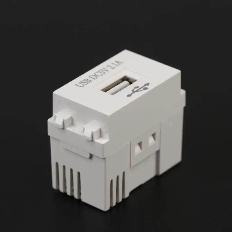 220V Socket 5V2 1A Phone Charging Panel USB Power Module 5V Qme