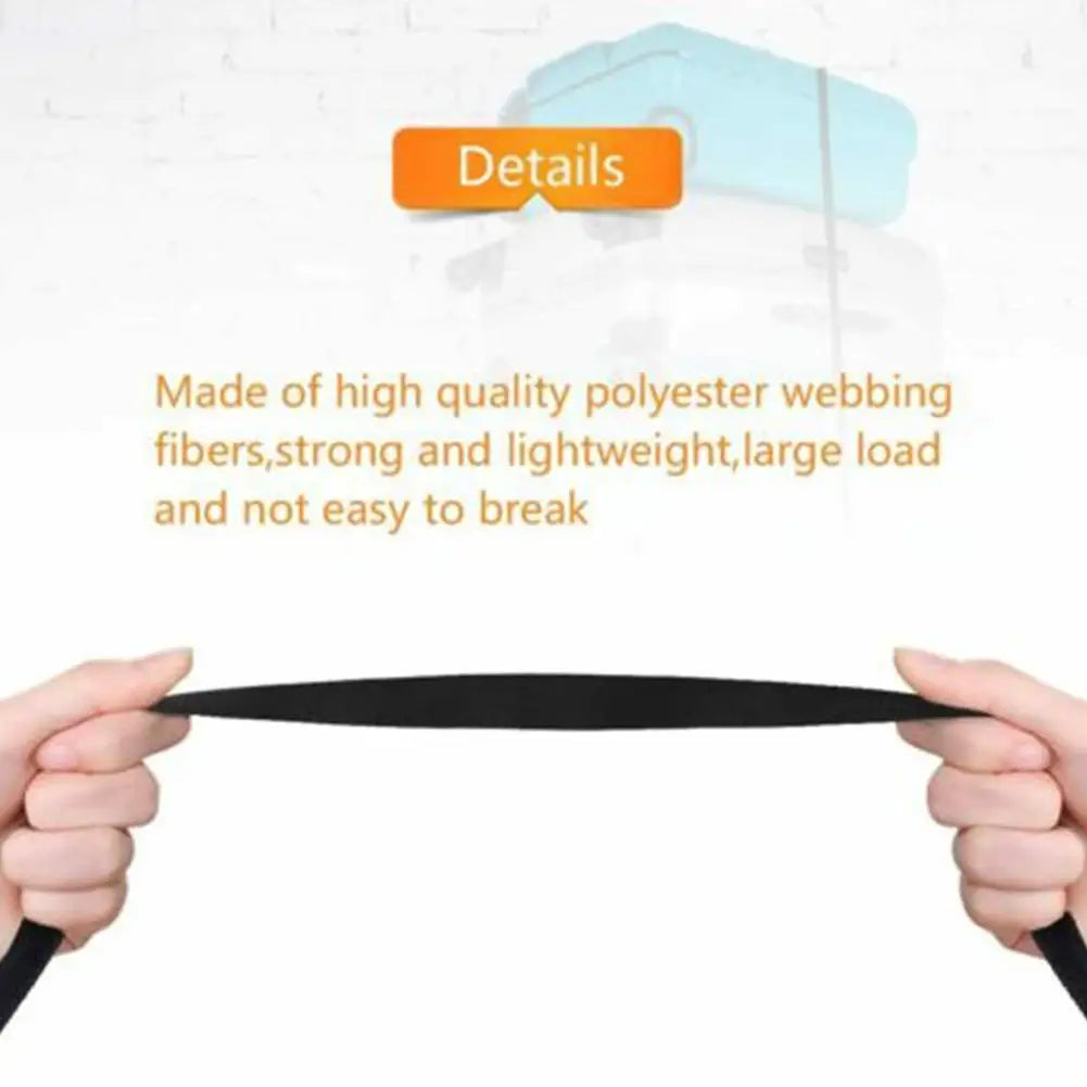 2pcs 40CM Car Tension Rope Tie Down Strap Strong Ratchet Belt Car Luggage Bag Cargo Lashing Strap for Truck Motorcycle Bike Boat Qme