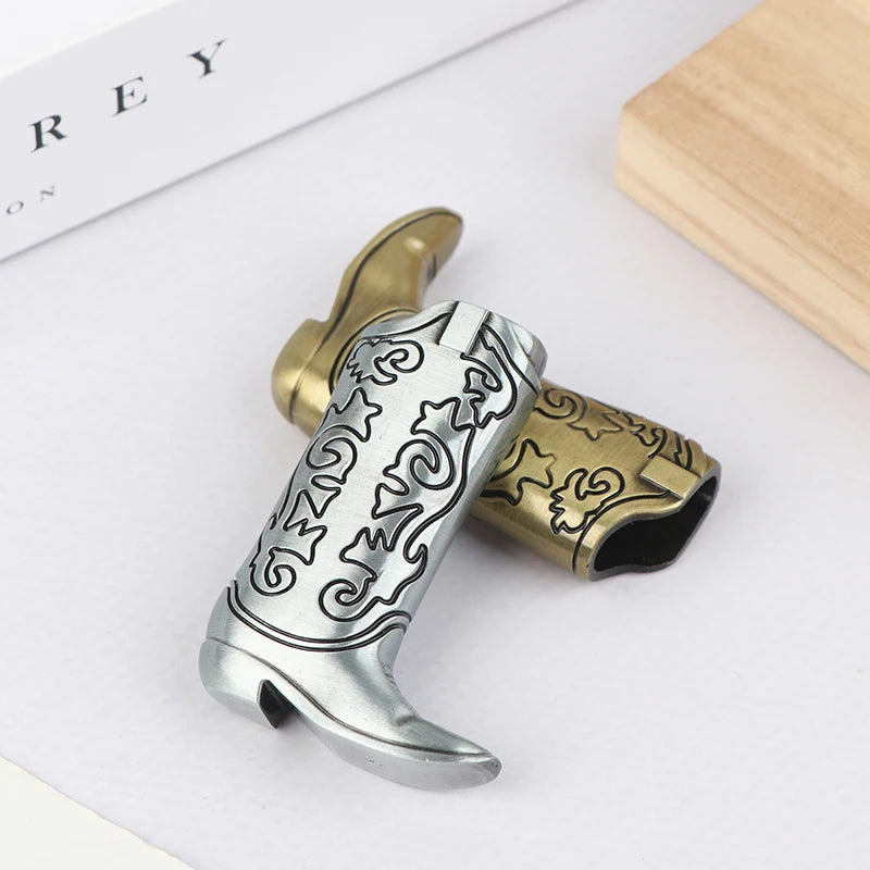 J5 J25 Men's Minimalist Creative Personalized Metal Boots Design Qme