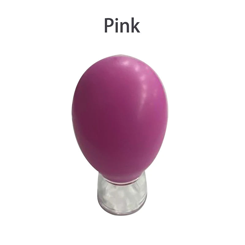 1 Natural Silicone Cupping Massage Cup Body Fac Neck Eye Vacuum Tank Qme Pink