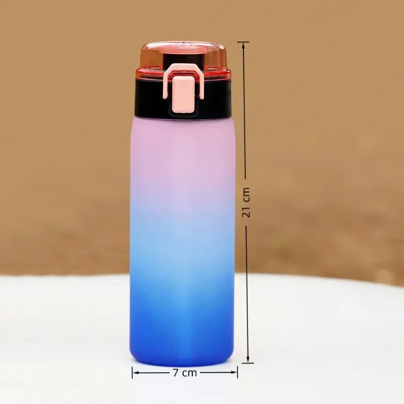 Gym Outdoor Travel Daily Use Gradient Sports Water Bottle Portable Qme
