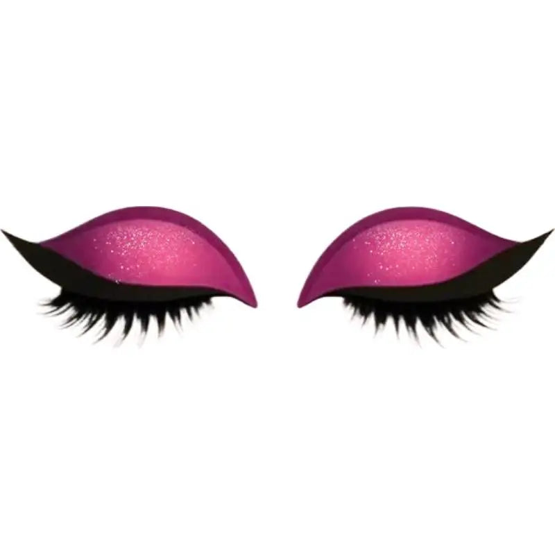Colorful Lazy Eyelash Stickers Reusable Eye Shadow Patch Waterproof Qme B
