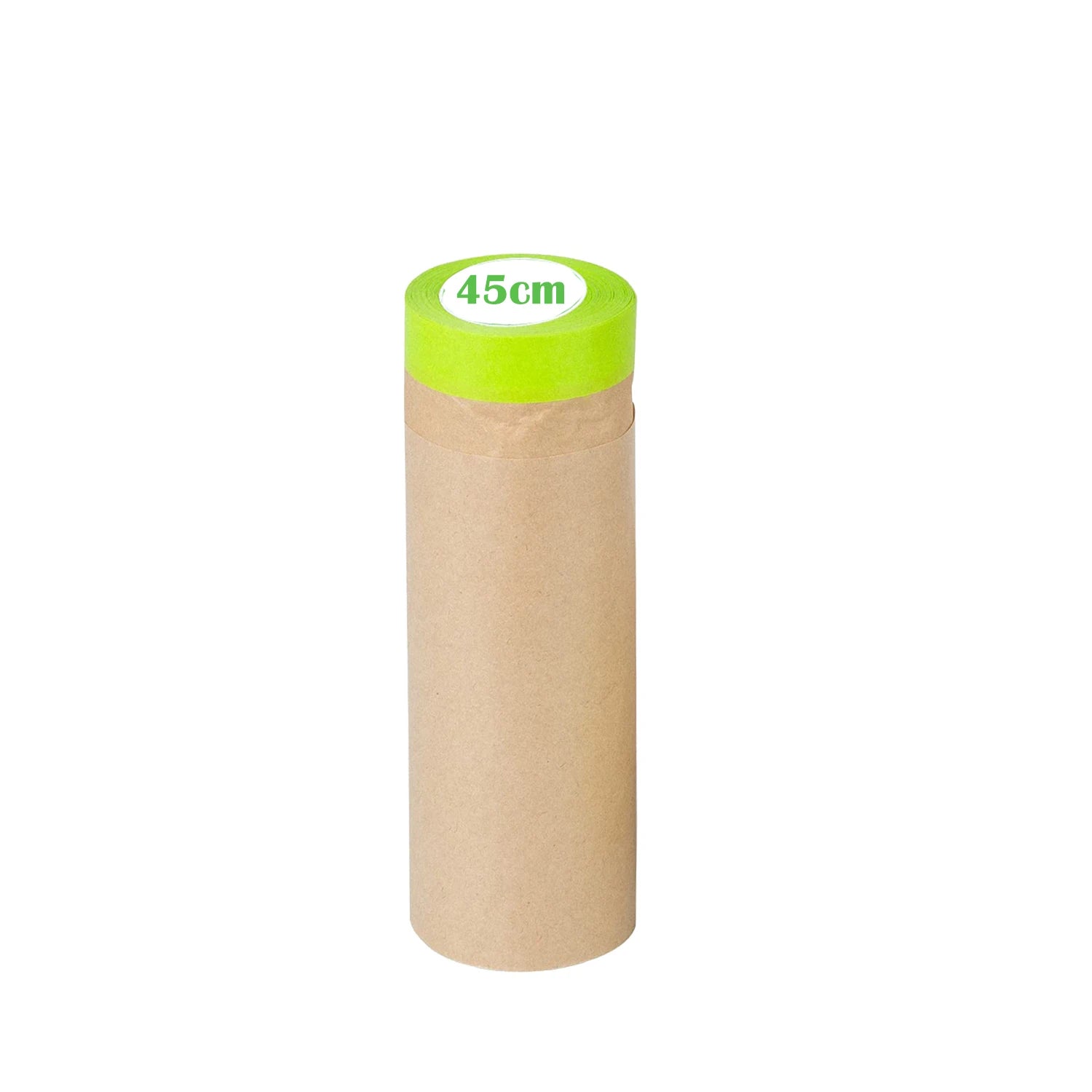 4 Sizes Pre-Taped Masking Film Paper Painting Drop Film Painters Paper Roll, Assorted Paint Masking Paper for Car and Furniture Qme 45cmx15M