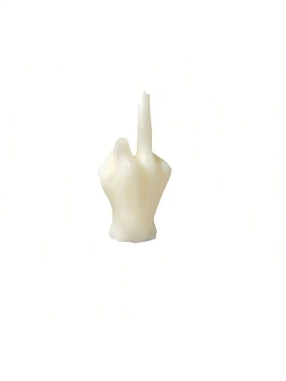Nordic Vertical Middle Finger Shaped Candle Creative Funny Qme
