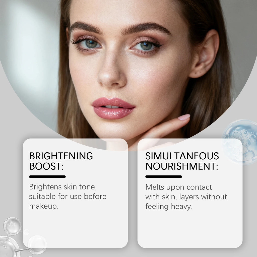 Vitamin C Illuminating Serum Brightening & Hydrating Facial Serum Even Skin Tone Soothes Dryness Daily Skincare Glowing Essence Qme