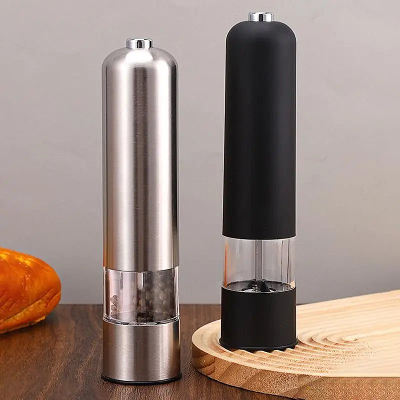 1 Stainless Steel Spice Mill Light Automatic Pepper Grinde Electric Qme