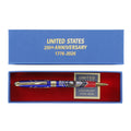 250th Anniversary Commemorative Ballpoint Pen 1776-2026 Commemorative Collector Pen for Men Lawyers History Buffs Qme 1PCS