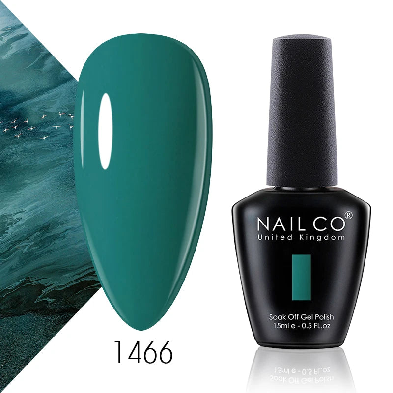 NAILCO 131 Colors Nail Gel Polish Off LED Semi Permanant Art Hybrid