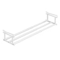 Adjustable Shoe Rack Space-saving Layered Organizer Home Cabinets Qme White