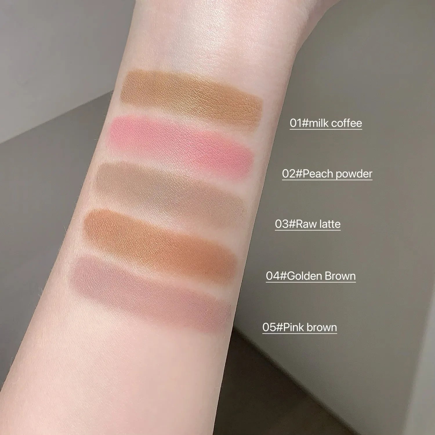 SHAQINUO Velvet Mist Eyebrow Dye Cream Quick-drying Waterproof Qme