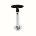 Stainless Steel Pineapple Corer Slicer Non Slip Handle Fast Cutting Qme size3 Black