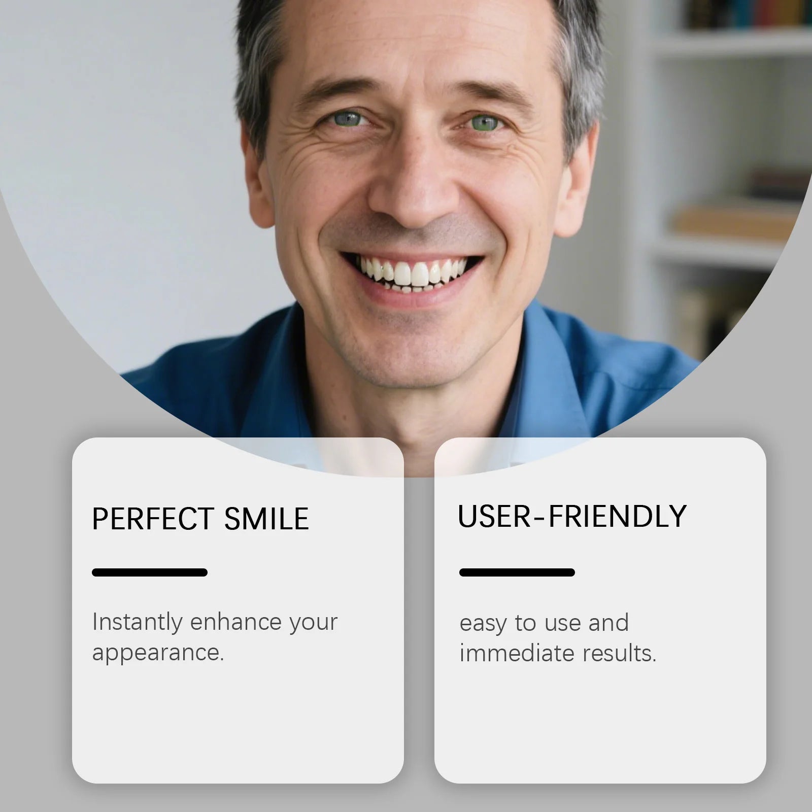 Silicone Dentures False Teeth Full Set Cover Gums Improve Missing Broken Tooth Restore Confident Smile Teeth Denture Reliner Kit Qme