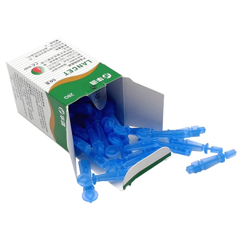 Soft Blood Glucose Collecting Lancet Needles Testing Qme