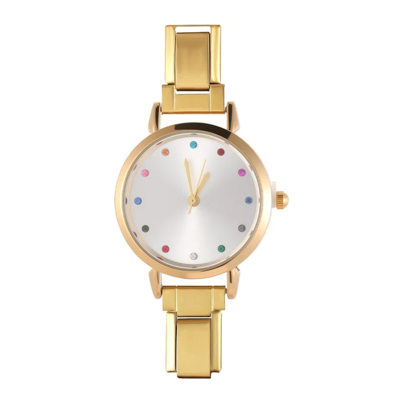 Wholesale Stainless Steel Watch Head Bracelet DIY Italian Charm Women