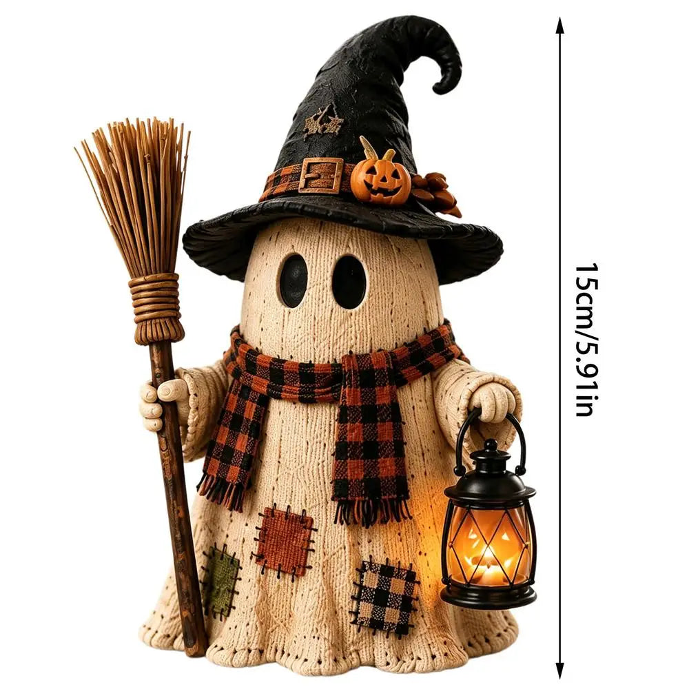 Halloween Statue Decor Vintage Spooky Farmhouse Fall Figurines Desk Qme A China Mainland