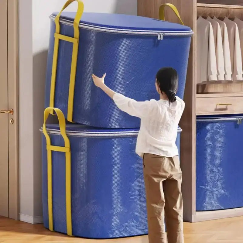 Sturdy Extra-large Storage Bag Heavy-duty Waterproof Easy Moving Qme
