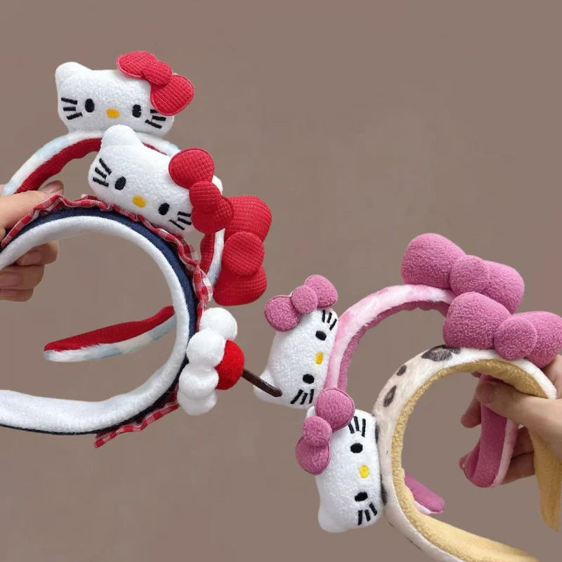 Hellokitty Cute Cartoon Headband Versatile Washing Face Applying Qme