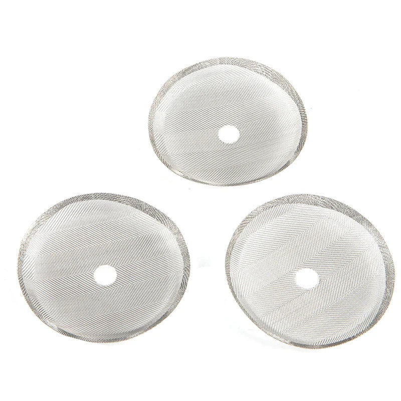 3Pcs Reusable Stainless Steel French Press Coffee Maker Detachable Mesh Filter Qme