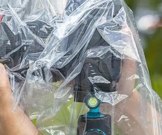 Waterproof Raincoat Camera Rain Cover Case Bag Protector RI-5 RI-6 Qme