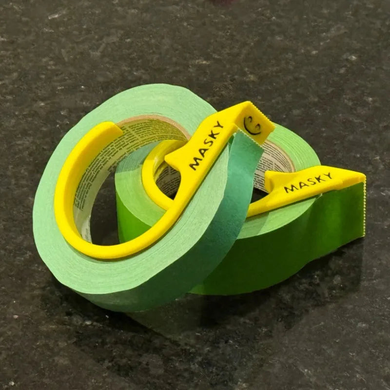 Little Tape Helper 3D Printed Dispenser Mini Desktop Decor Organizer Qme