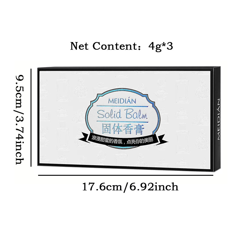 Solid Fragrance Cream Long-lasting Natural Available Multiple Qme
