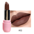 Long-lasting Pearlescent Lipstick Hydrating Smooth Non-stick Qme 02