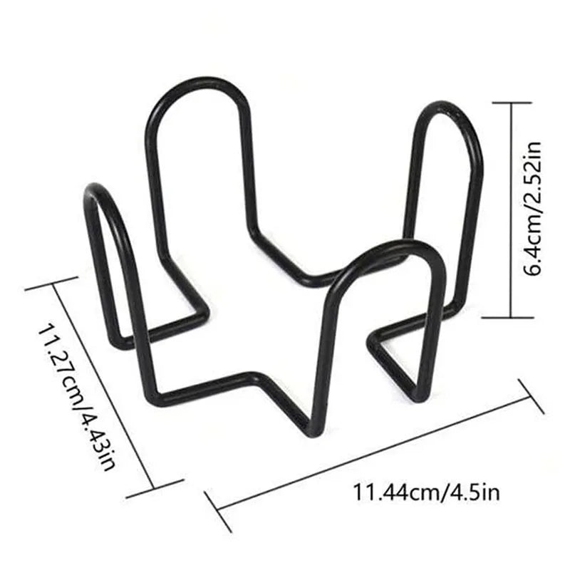 Tabletop Cup Mat Organizer Practical Cork Ceramic Stand Household Qme