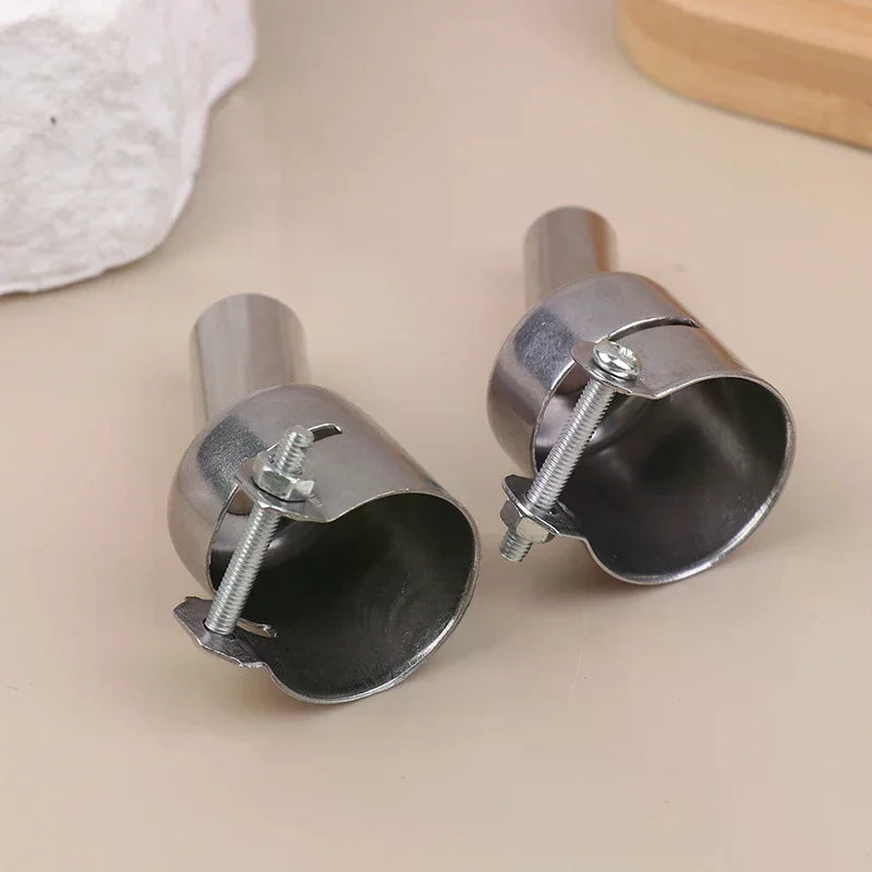 850 3/4/5/6/7/8/10/12MM Hot Air Nozzle 45 Degree Curved Angle Welding Nozzle For 850 Series Hot Air Rework Station Accessories Qme