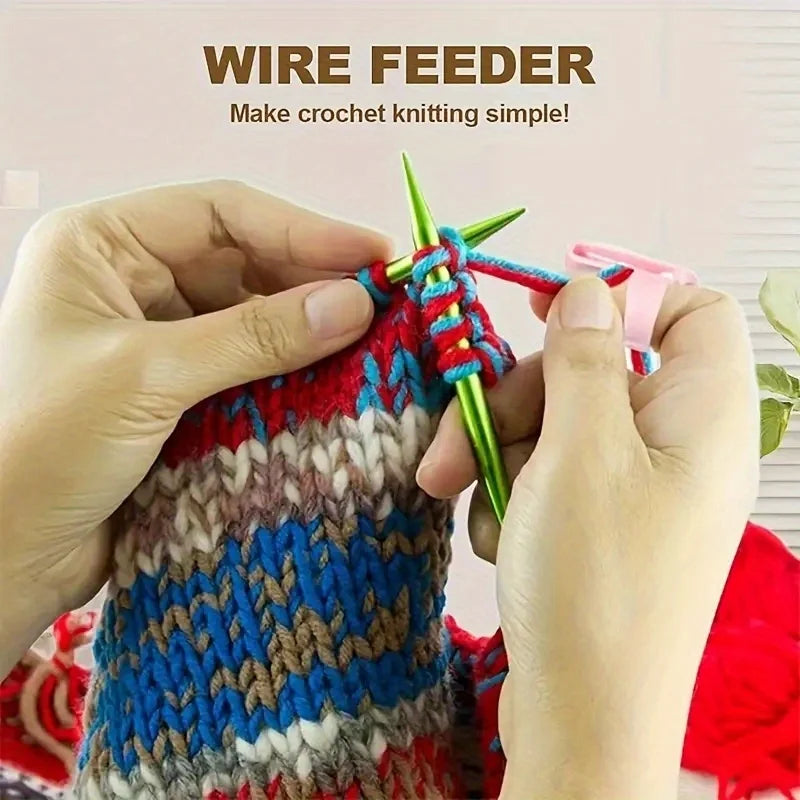 1pc Crochet Tension Ring - Yarn Guide Ring - Companion Ring - Crochet Knitting Tool for Household Knitting Accessory Qme