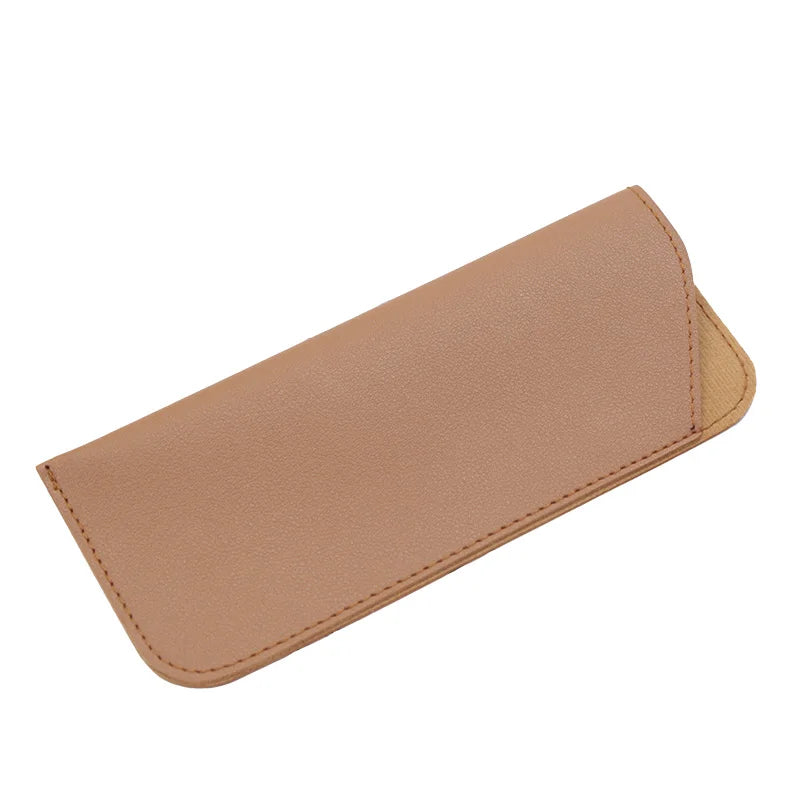 Solid Glasses Bag Protective Sunglasses Cover Case Box Reading Qme khaki